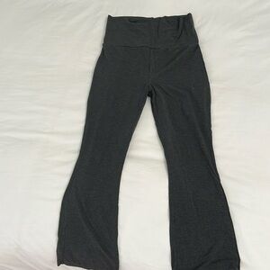 Hatch Maternity Before, During and After Crop Flare, charcoal grey, size small